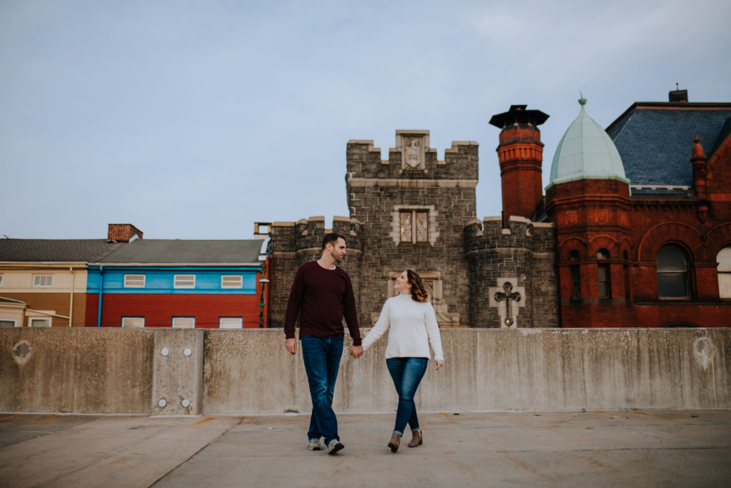 Downtown York PA Engagement Session